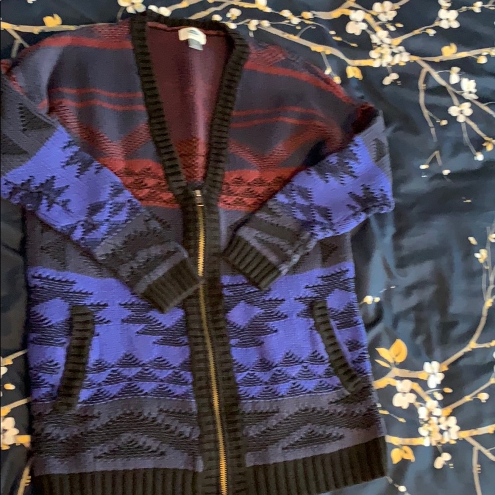 Women’s zip cardigan